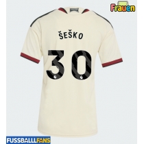 Manchester United Benjamin Sesko #30 3rd trikot Frauen 2026-27 Kurzarm